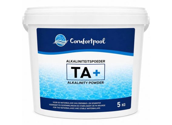 Comfortpool Alkaliniteit poeder | 5 kg | Verhoogt alkaliniteit | Stabiliseert pH-waarde