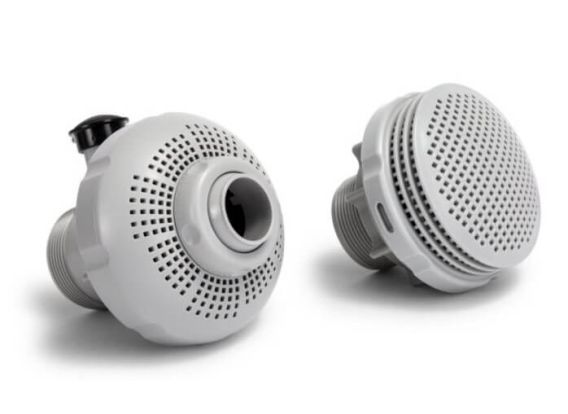 Intex in- en uitlaat set  | Ø 38 mm | Voor aansluiten filterpomp | Met Hydro Aeration