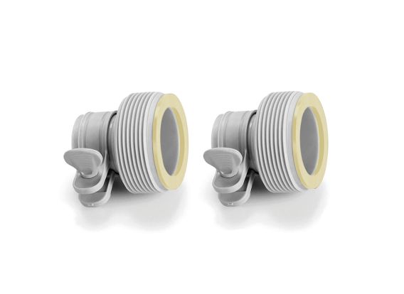 Intex connectors 32/38 mm | Set van 2 adapters