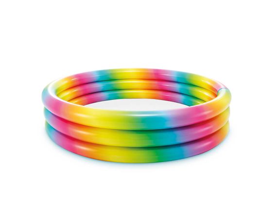 Opblaaszwembad Rainbow Ombre