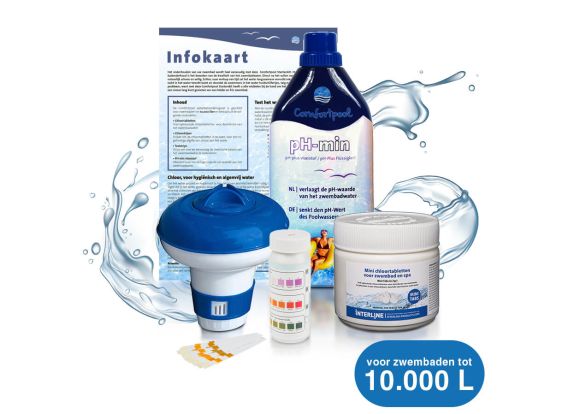 Comfortpool Chloor Starterspakket klein | Tot 10.000 liter