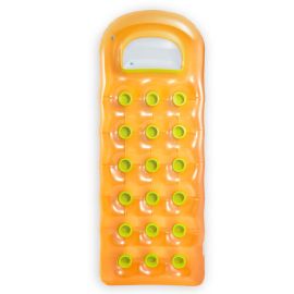 Gekleurd waterluchtbed met venster - oranje
