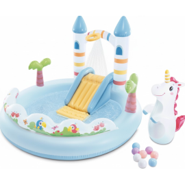 Intex Zwembad Speelcentrum Unicorn Castle | Met Glijbaan