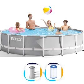 Intex zwembad 305 x 76 | Prism Frame met filterpomp