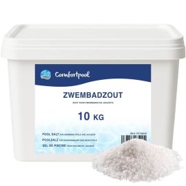 Zwembadzout 10 kg | Voor schoon zwembadwater | Geschikt voor Intex zoutwatersysteem | Comfortpool