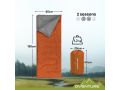 Oventure slaapzak SleepPlus - oranje | 3-seizoenen slaapzak | Comfortabel tot 8 °C | Voor kamperen, logeren en festivals