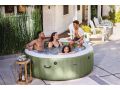 Intex PureSpa Bubble Massage Opblaasbare Spa | 6-persoons | Olijfgroen