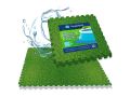 Comfortpool Zwembad vloertegels groen | Gras-print| Isolatie en bescherming | Zwembad ondervloer