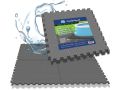 Comfortpool Zwembad Vloertegels Grijs - 80 stuks | Isolatie en bescherming | Zwembad ondervloer | 50 x 50 cm