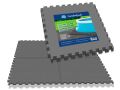 Comfortpool Zwembad Vloertegels Grijs - 80 stuks | Isolatie en bescherming | Zwembad ondervloer | 50 x 50 cm