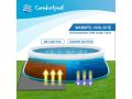 Comfortpool Zwembad Vloertegels Grijs - 40 stuks | Isolatie en bescherming | Zwembad ondervloer | 50 x 50 cm