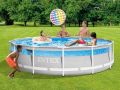 Intex Prism Frame Clearview zwembad 427 x 107 cm 