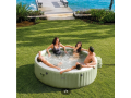 Intex PureSpa Bubble Spa  | 8-persoons |  Rond – Olijfgroen 