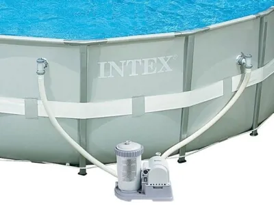Intex zwembad met filterpomp Intex zwembad met filterpomp