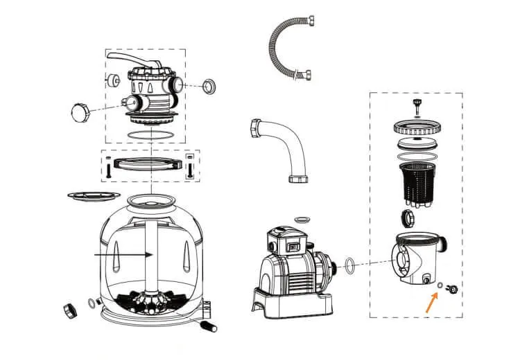 Intex O-ring ventiel Intex O-ring ventiel