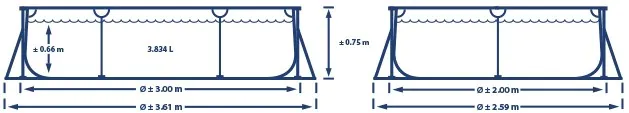 lijntekening Klein Frame 300 x 200 Klein Frame 300 x 200